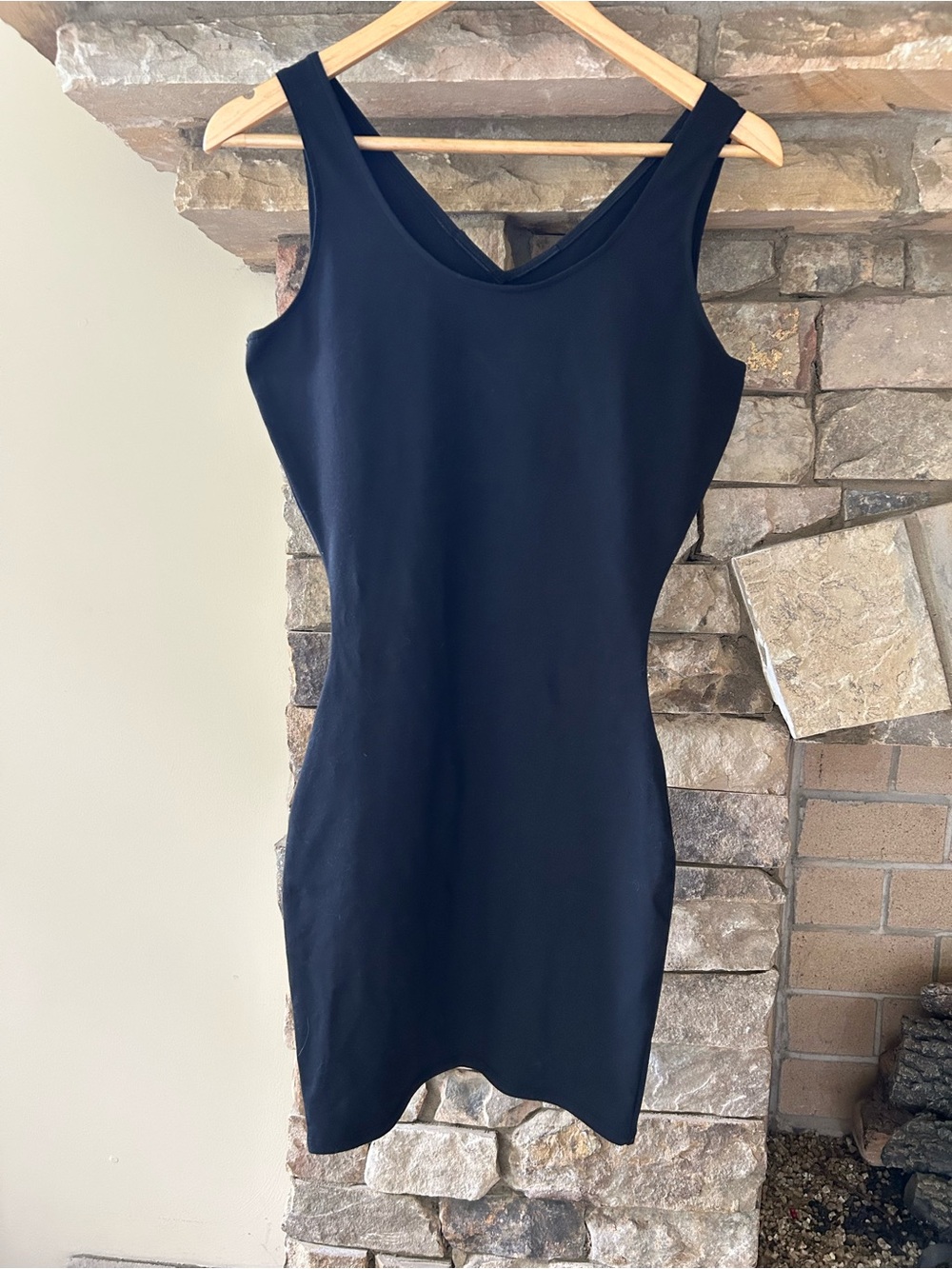 Spanx Assets Sleeveless Black Bodycon Shaper